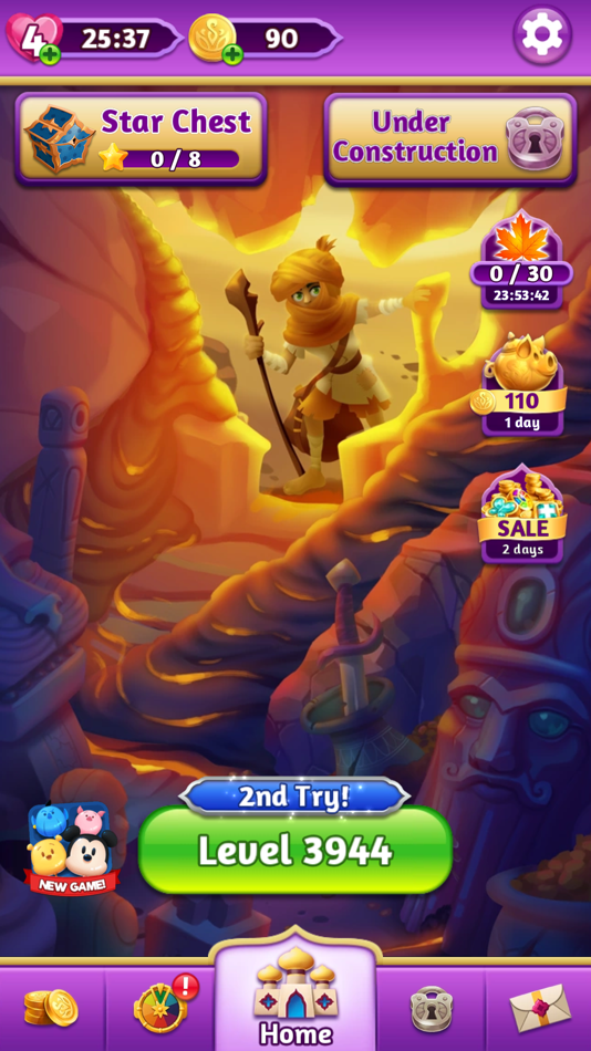 #6. Genies & Gems: Puzzle & Quests (iOS) 来自: Jam City, Inc.