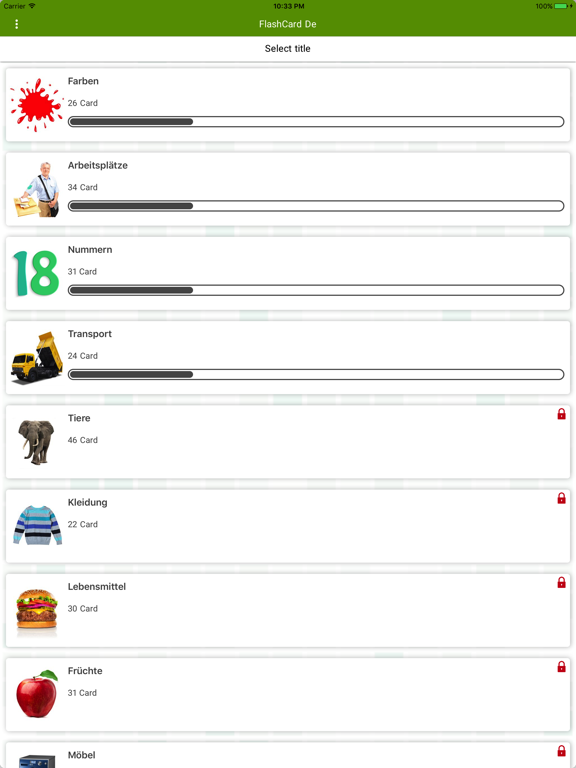 Screenshot #5 pour Germany Flashcard for Learning