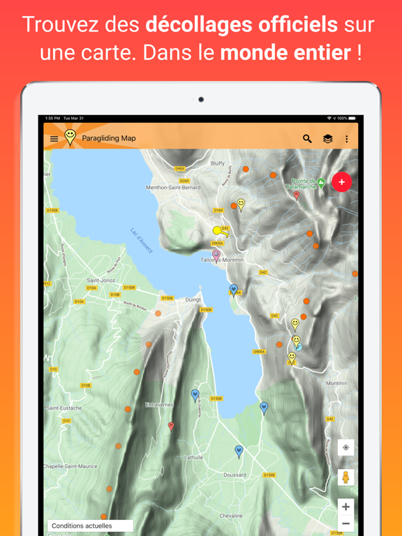 Screenshot #4 pour Paragliding Map