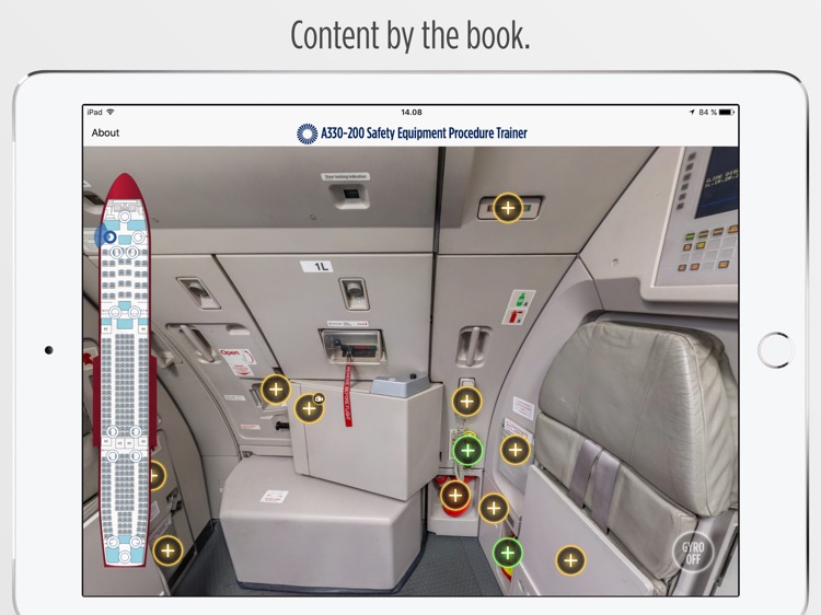 Airbus A330200 Safety Equipment Procedure Trainer by Aviation eLearning