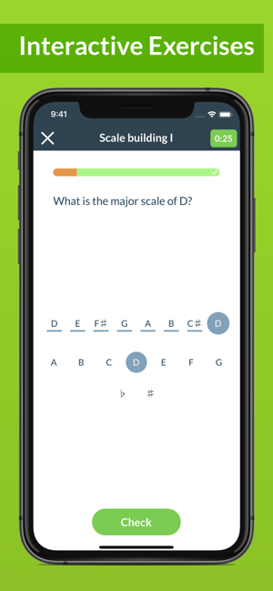 Waay: Learn music theory Screenshot