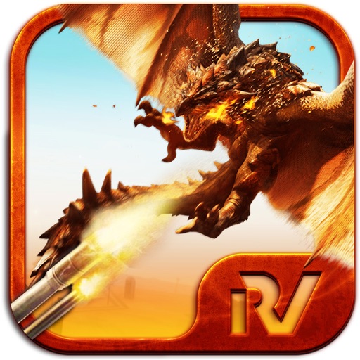 Hunt Fiery Dragons : Fight & Kill Down Fire Dragon Icon