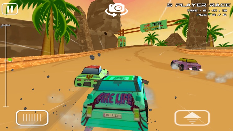 Car Toon Kids Racing :Cartoon Car Racing For Kids screenshot-4