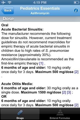 Micromedex Pediatric Referenceのおすすめ画像3