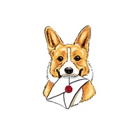 P.S. I Love Dogs - Dog Stickers app icon - Stickers app for iPhone