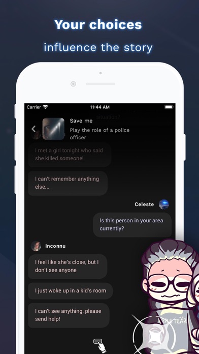 Sutoko & Friendzoné : jeux sms Screenshot