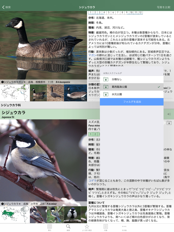 日本の野鳥（山溪ハンディ図鑑）のおすすめ画像4