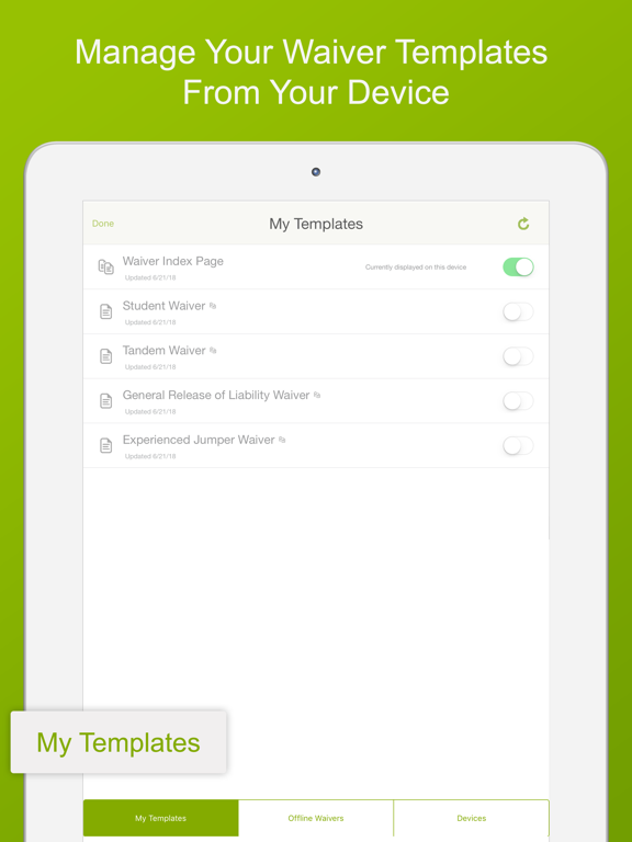 Smartwaiver Kiosk iPad screenshot 6 - Business app