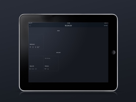 BeoLink2 iPad screenshot 5 - Utilities app
