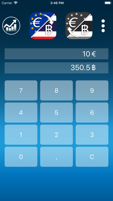 Euro Thai Baht Converter Screenshot