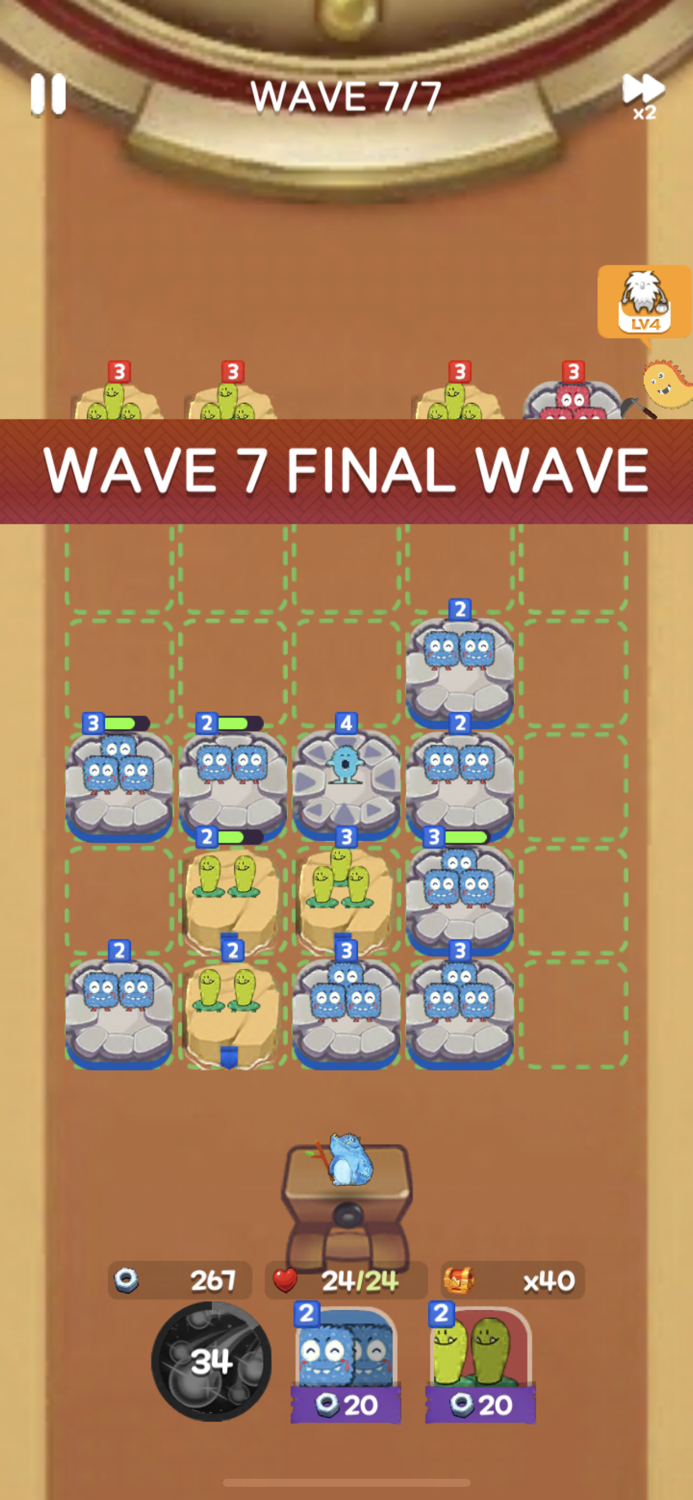 Merge Block Defense War