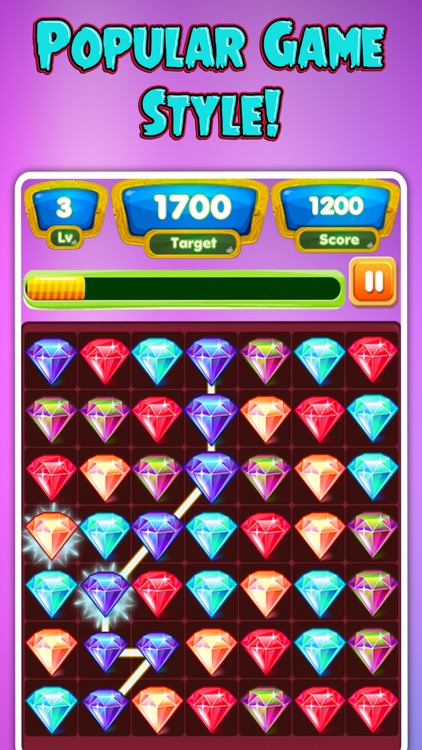 Jewel Pop Mania - Match 3 Puzzle