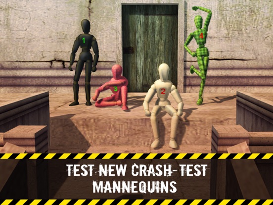 Screenshot #4 pour Stair Dummy Crash Test Simulator 3D