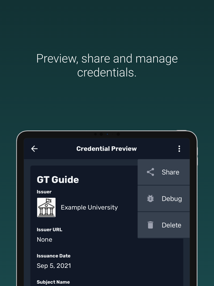 Learner Credential Wallet