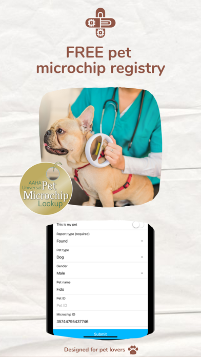 Findpet - smart pet registry Screenshot