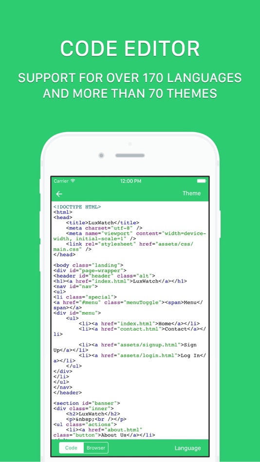 #3. Code Master - Source Code Editor (iOS) 由: Justin Bush