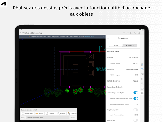 ‎AutoCAD Capture d'écran