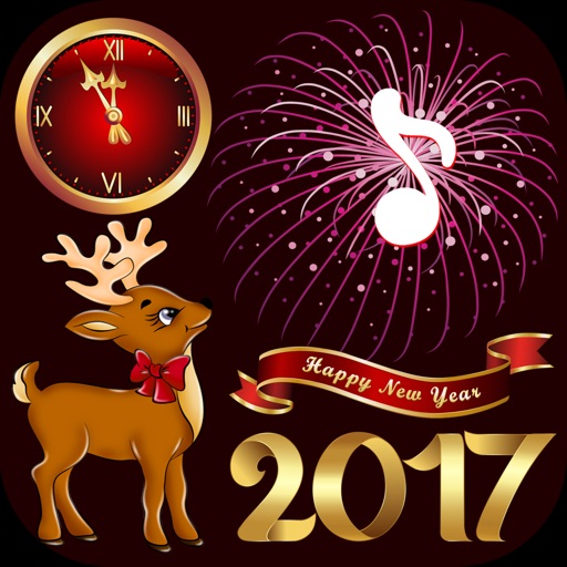 Christmas Music Wallpapers + New Year Melody 2017 icon