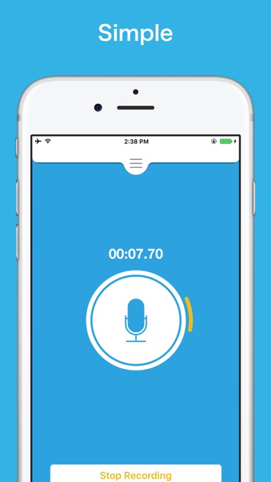 Simple Voice Recorder & Editor 2.0 IOS -