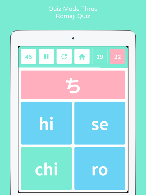 Pastel Daily Kana Quiz (Hiragana & Katakana Test) iPad screenshot 4 - Education app