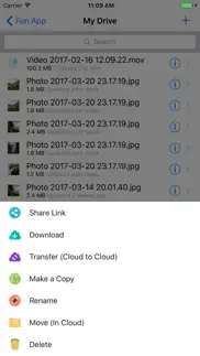 file manager for cloud drives iphone capturas de pantalla 4