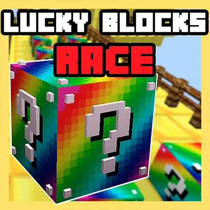 Lucky Blocks Race Map for MCPE Cheats