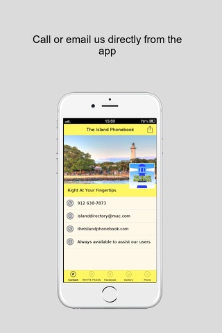 The Island Phonebook screenshot 3