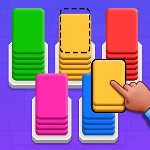 Card Shuffle: Color Sorting 3D icon