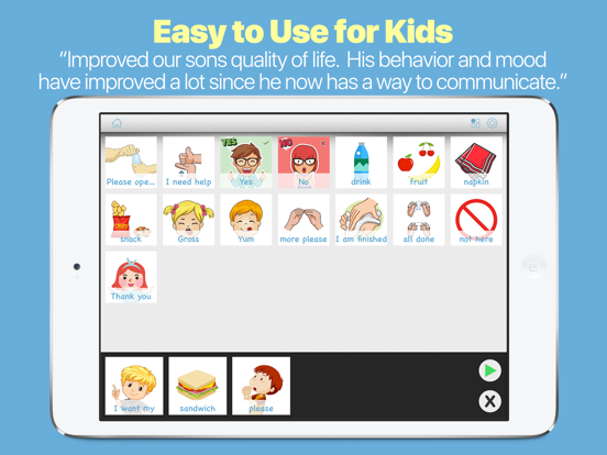 Screenshot #5 pour Board Communicator - AAC Speech Aid
