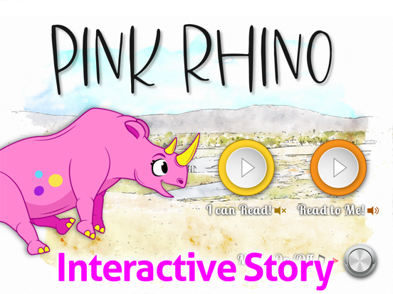 Pink Rhino. Kids Animal Storyのおすすめ画像1