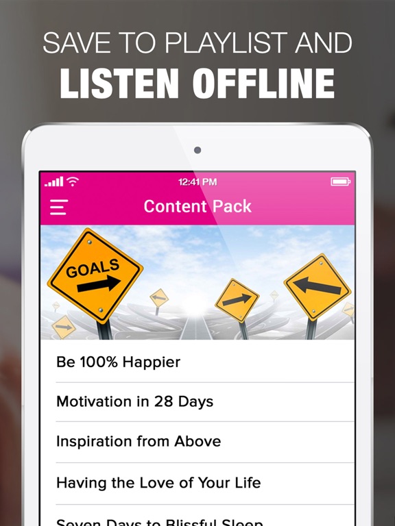 MindMekka Audio Courses - Motivate Educate Elevate iPad screenshot 5 - Lifestyle app