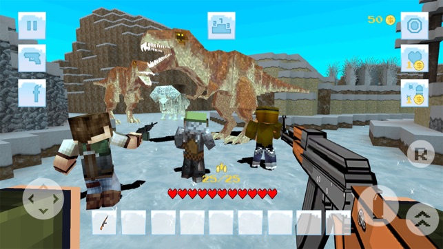 DinoSaur Ice Survival Craft(圖2)-速報App