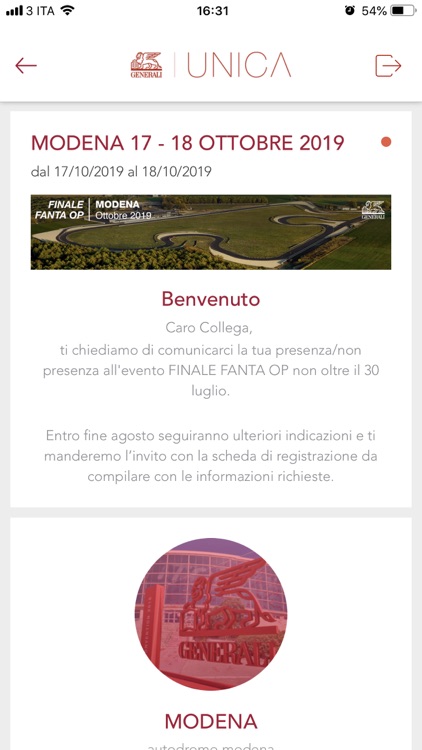 Eventi Generali Italia