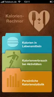 kalorien-rechner iphone bildschirmfoto 1