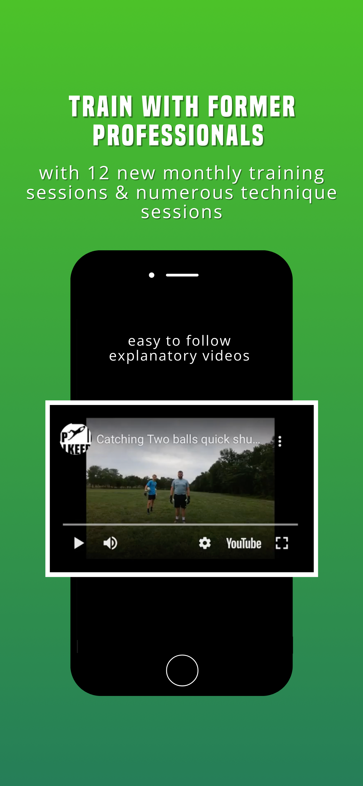 The Goalkeeper App