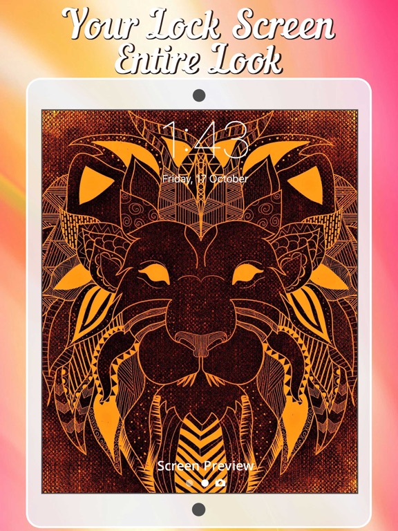 Lockscreen Wallpapers - Custom HD Wallpaper Themes iPad screenshot 2 - Shopping app