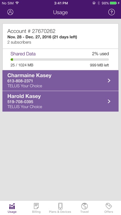 TELUS My Account