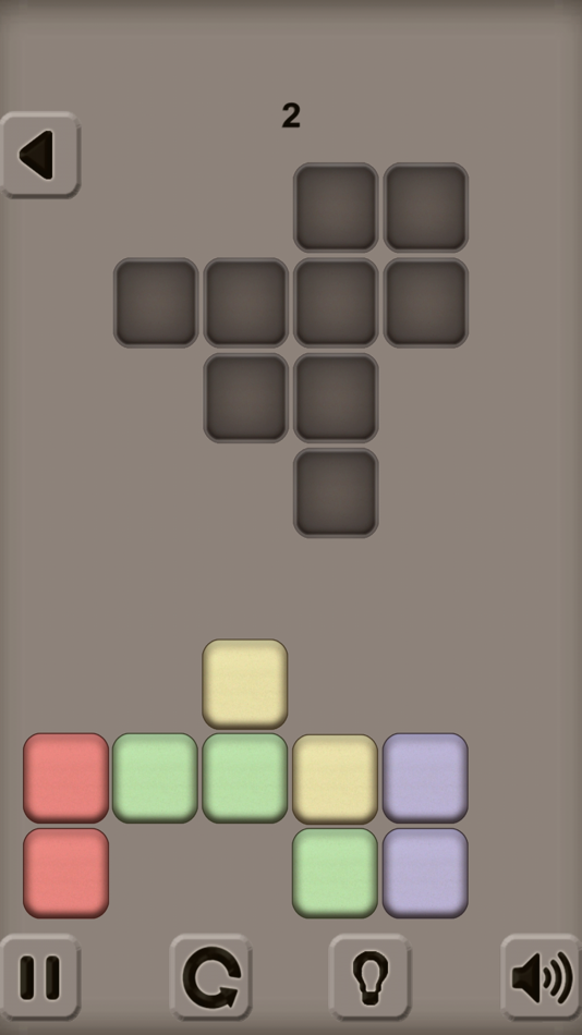 #3. Colored Blocks Puzzle (iOS) 由: Ruslan Goncharenko