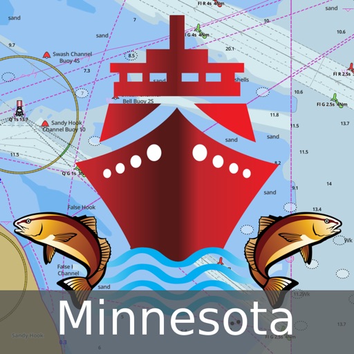 Minnesota Fishing : Lake Maps icon