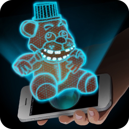 Hologram Freddy 3D Simulator iOS App