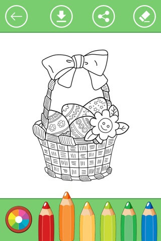 Easter Coloring Book for Kids: Learn to color screenshot 4