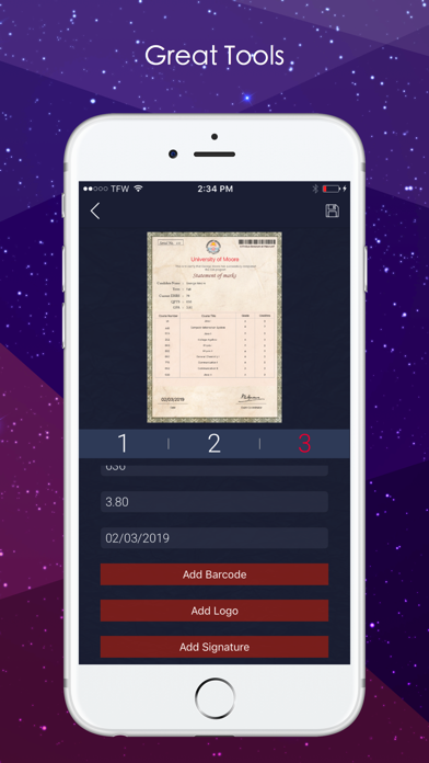 How to cancel & delete Certificate Diploma Transcript Maker from iphone & ipad 4