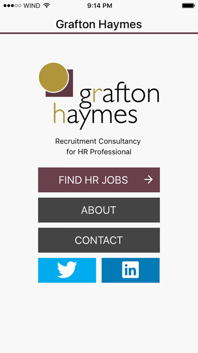 How to cancel & delete Grafton Haymes - HR Recruiter from iphone & ipad 1