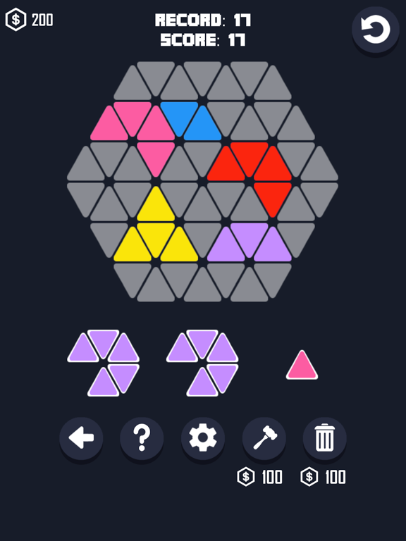 Screenshot #5 pour Make Hexagon - Merge Six Hexa
