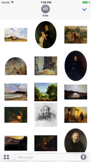 Nikolai Ge Artworks Stickers(圖2)-速報App