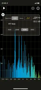 Audio / Spectrum Analyzer screenshot #4 for iPhone