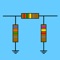 Passive attenuators are two port / four terminal resistive networks that are designed to reduce (or attenuate, hence their name) the power between a source and load