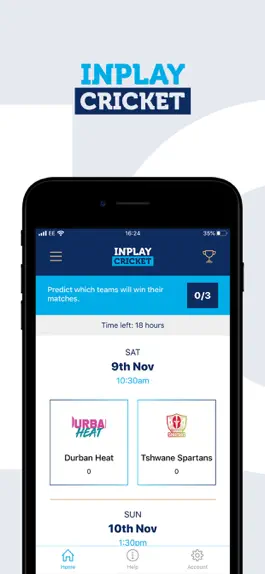 Game screenshot Inplay Sports Cricket apk