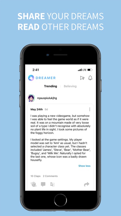 Dreamkle: My Social Journal