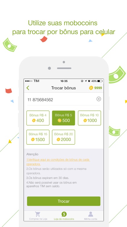 mobonus - Troca de pontos screenshot-3